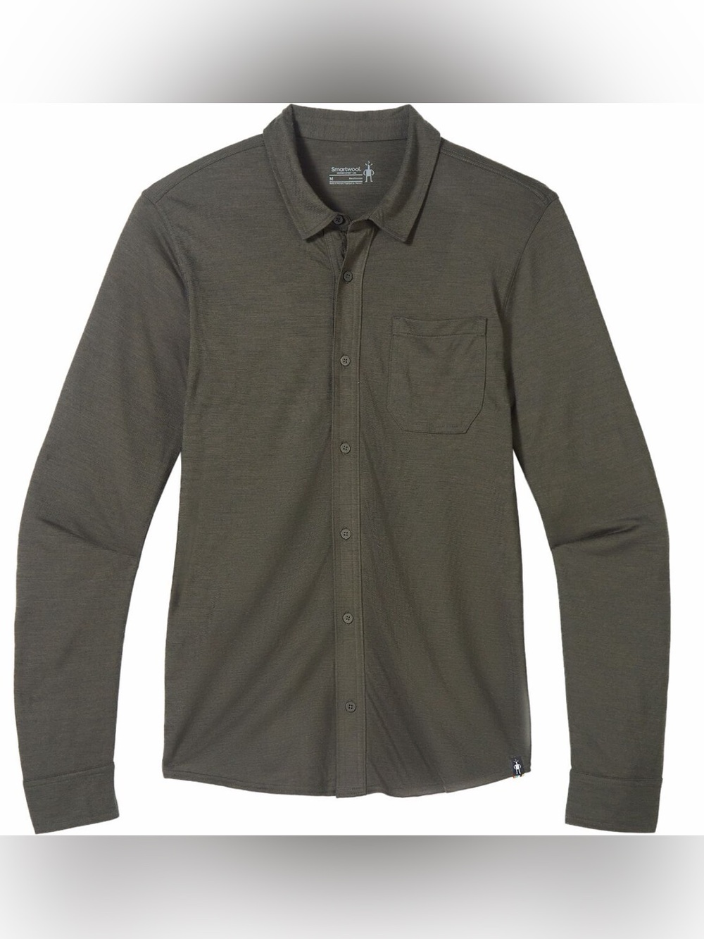 Smartwool Merino Sport 150 Wool Blend Long Sleeve Button-Up Shirt - Men's XL